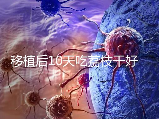 移植后10天吃荔枝干好不好看這，可不可以吃別還不知道