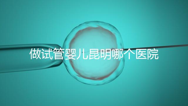 做試管嬰兒昆明哪個醫(yī)院好一點(diǎn)呢