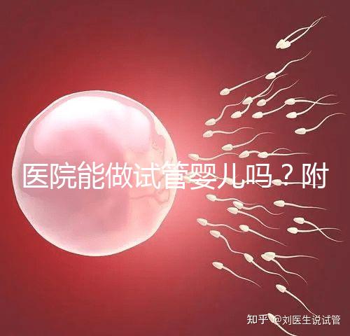 醫院能做試管嬰兒嗎？附上可以做的治療方案介紹