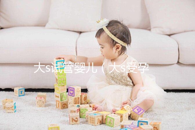 大s試管嬰兒(大s受孕幸苦)