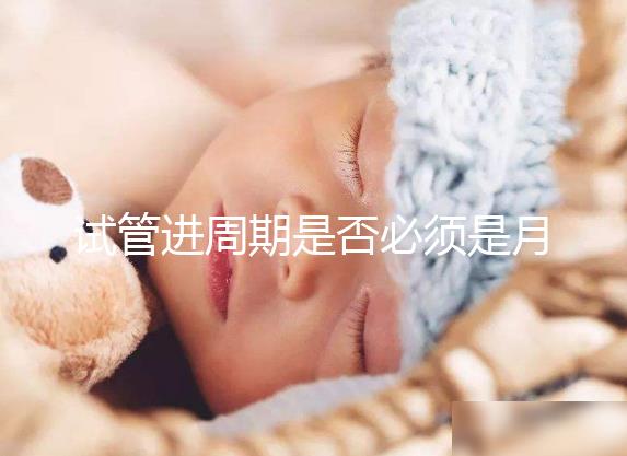 試管進周期是否必須是月經第二天答案揭曉，這些時間均行
