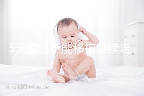 5天囊胚不能移植繼續培養？美國試管專家為您解析！